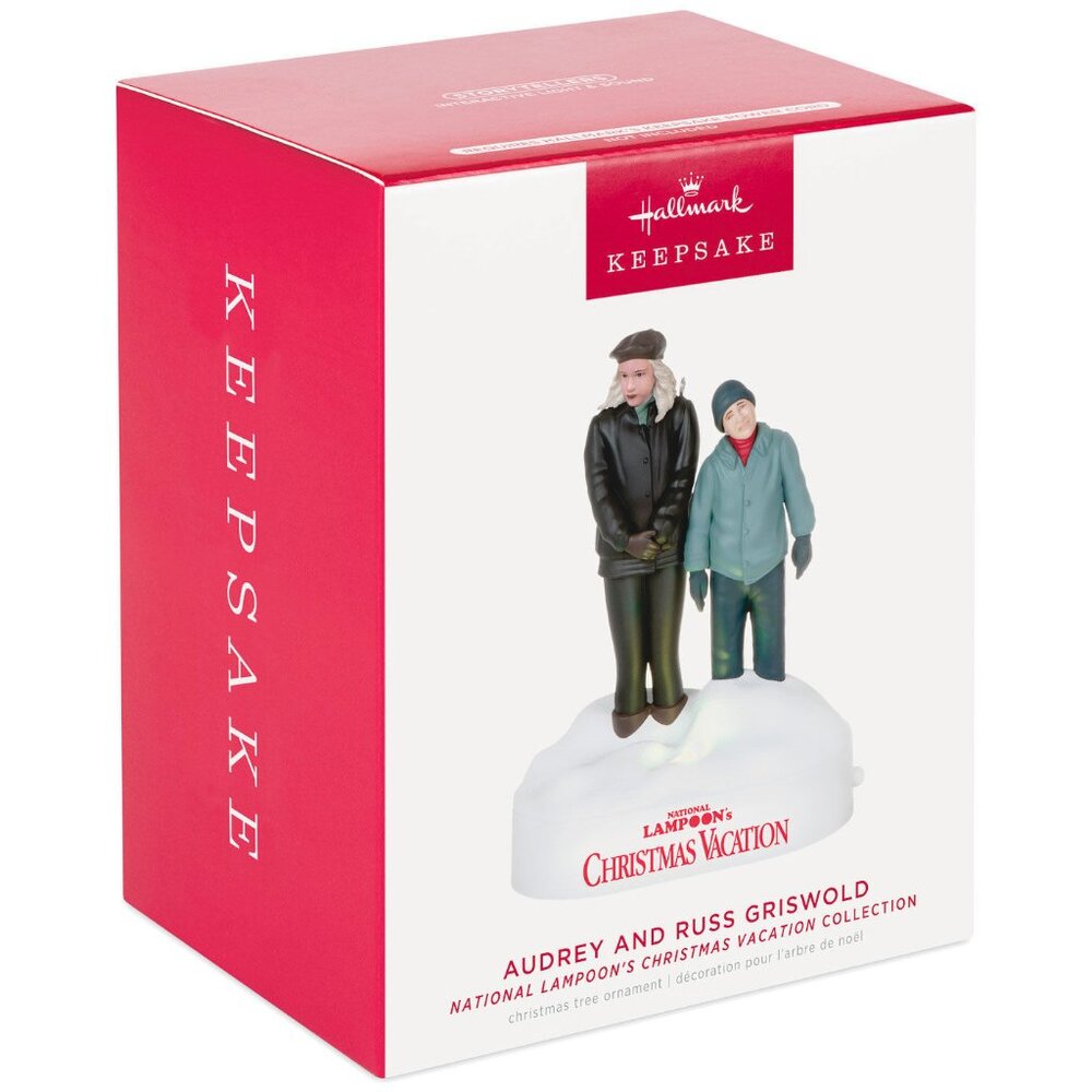 New! National Lampoon's Christmas Vacation Kids Hallmark Storyteller Ornament